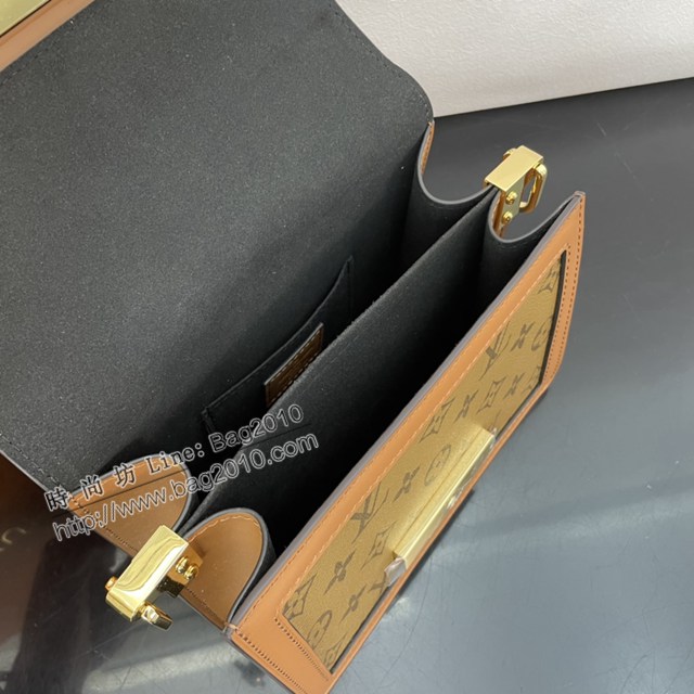 Lv路易威登2023專櫃新款Dauphine迷你手袋 LV達芙妮手提肩背女包 M46537 ydh5030